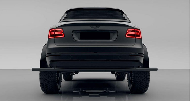 Bentley Bengala Bentayga rear 1