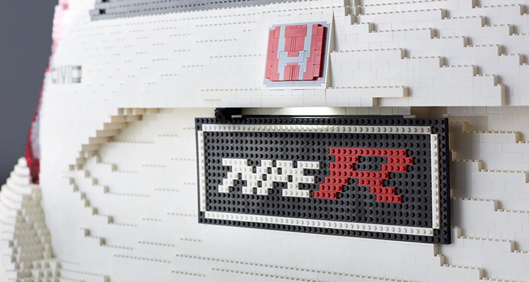 Life-Sized, 100% LEGO Honda Civic Type R 4