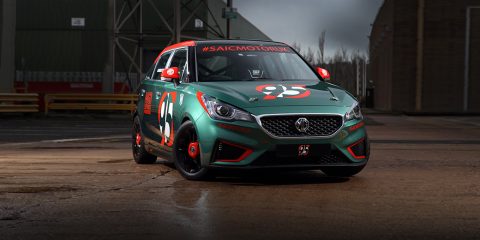 Low-cost MG3 Racer debut feature