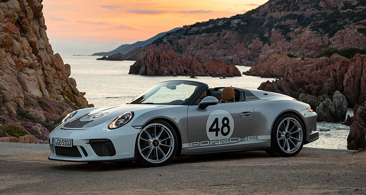 Porsche 911 Speedster 991 heritage pack side 2