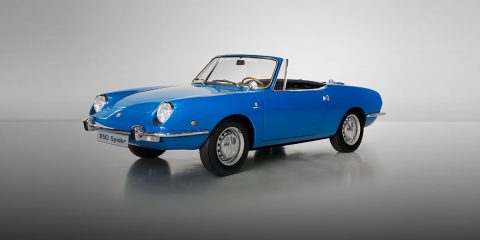 SEAT 850 Spyder at the Techno-Classica (feature)