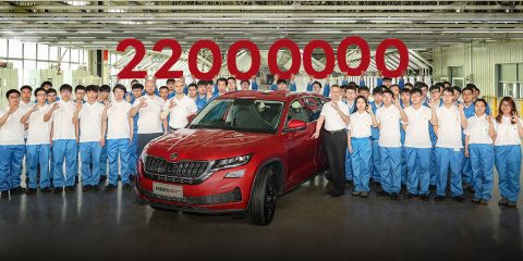 Skoda celebrates production of 22 millionth vehicle feature