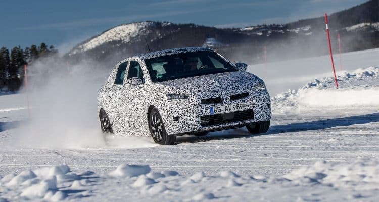 New Vauxhall Corsa weather testing (1)