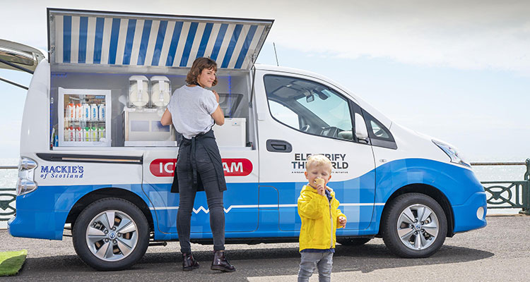 Nissan Emission-Free Ice Cream Van (2)