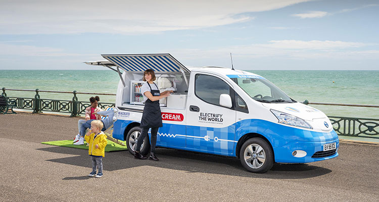 Nissan Emission-Free Ice Cream Van (5)