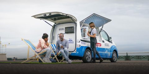 Nissan Emission-Free Ice Cream Van (feature)