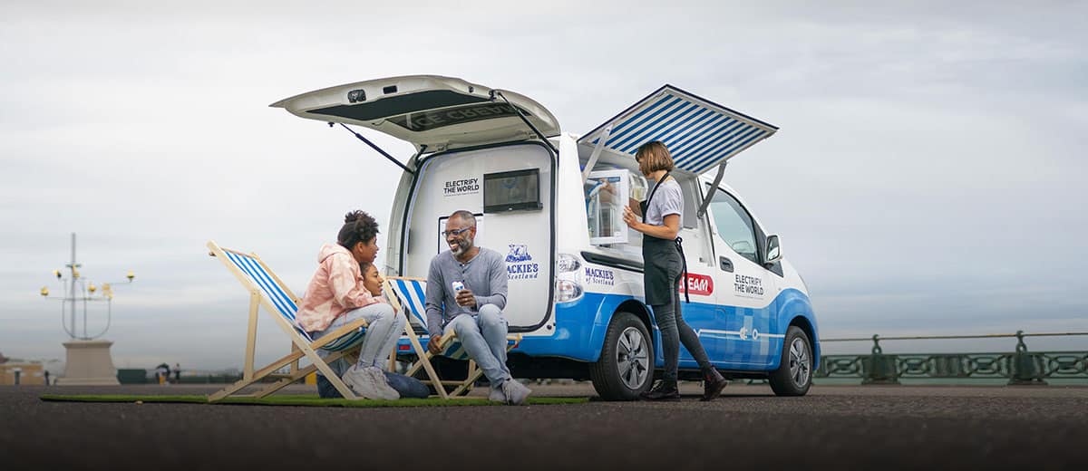 Nissan Emission-Free Ice Cream Van (feature)