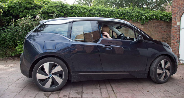 BMW i3 Interior with Lucy 2jpg