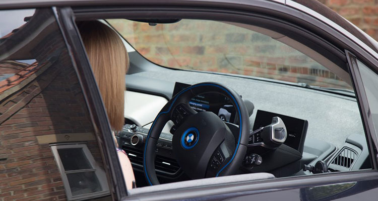 BMW i3 Interior with Lucy