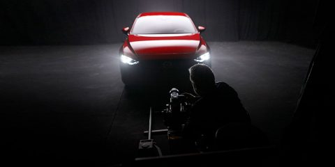 Rankin Mazda3 BTS London shoot (feature)