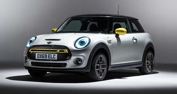 all-electric MINI Cooper SE