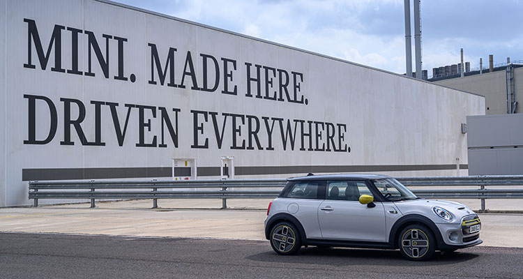 all-electric MINI Cooper SE