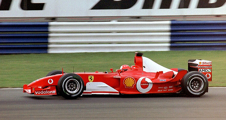 Michael Schumacher 2003 Silverstone (3)