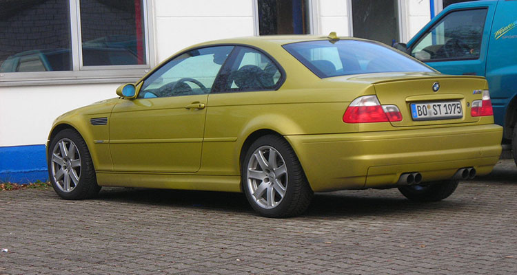 BMW M3 coupe e46 PL