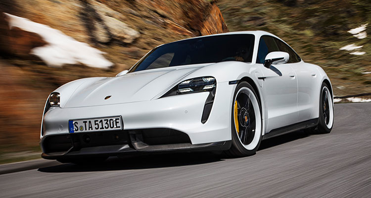 Porsche’s New All-Electric 761bhp Taycan Turbo S 