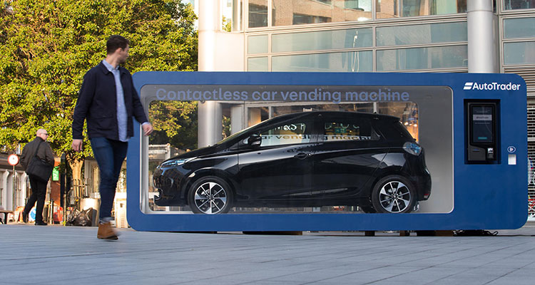 World's First Car Vending Machine - Renault Zoe