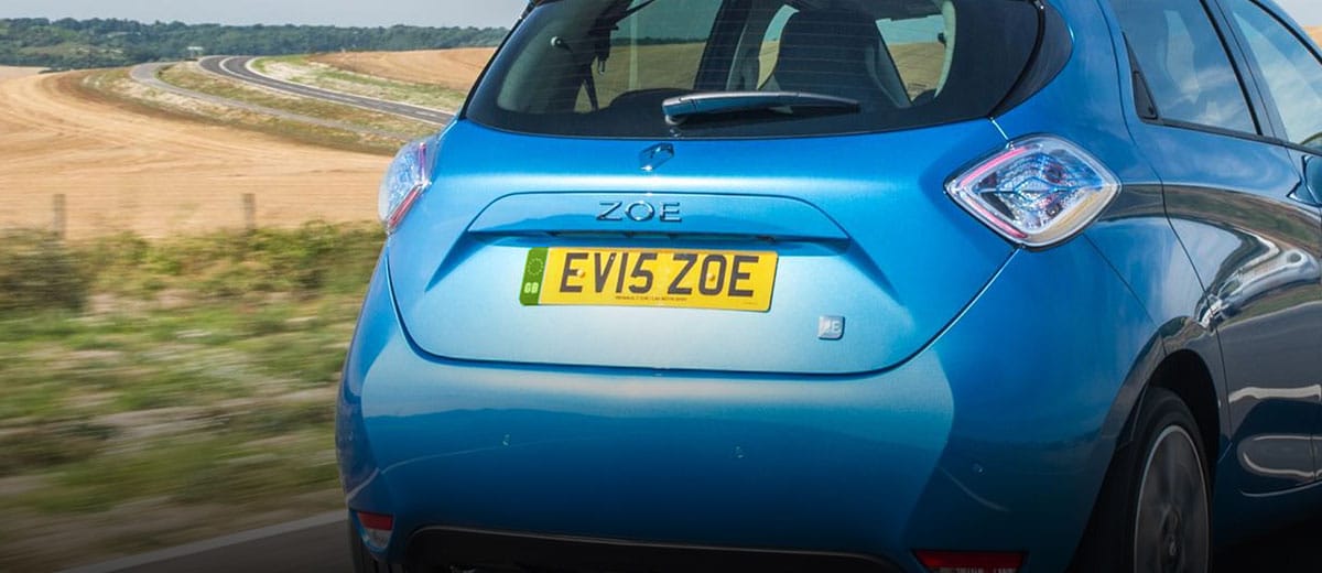 Electric Vehicle Green Plates