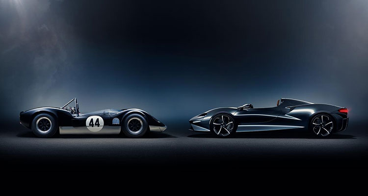 McLaren Elva open-top roadster