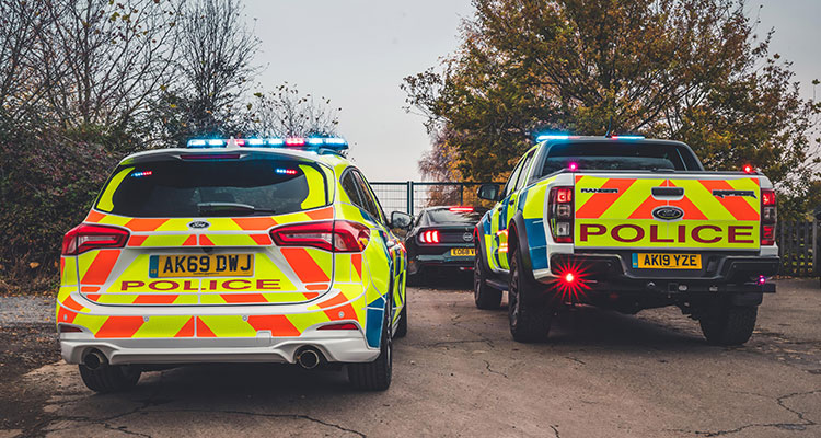 New Police Ford Raptor and Focus ST