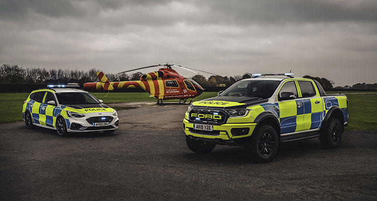 New Police Ford Raptor and Focus