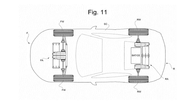 Ferrari Patent Hints At New Electric Supercar