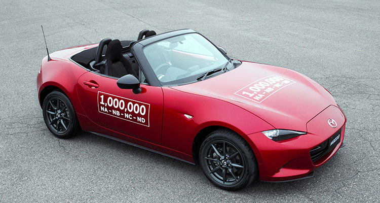 1,000,000th Mazda MX-5