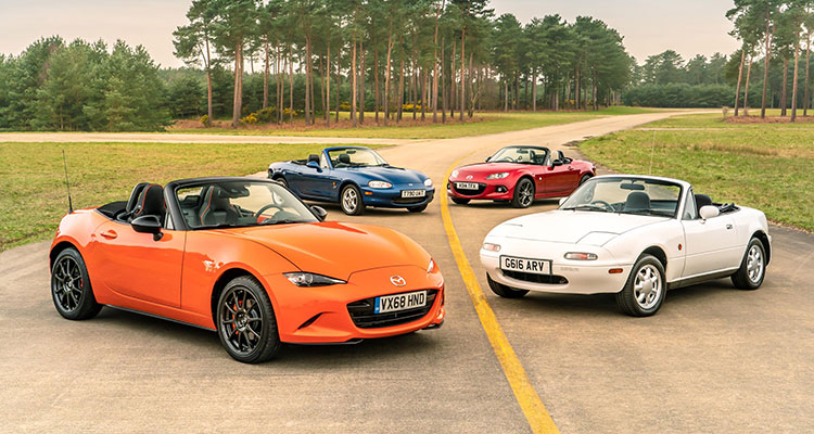 Mazda MX-5 generations