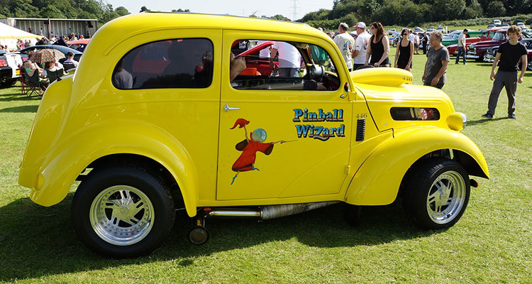 Classic Ford Popular found buried in garden