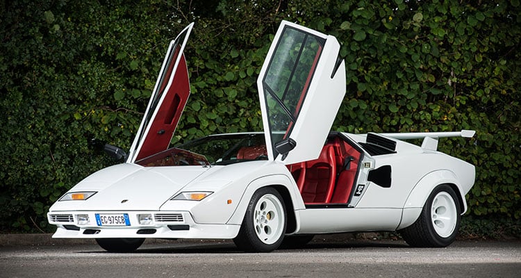 1981 Lamborghini Countach LP400 S doors open