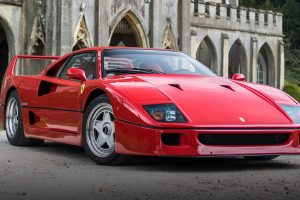 Best Smiling Cars Ever Made - Ferrari F40