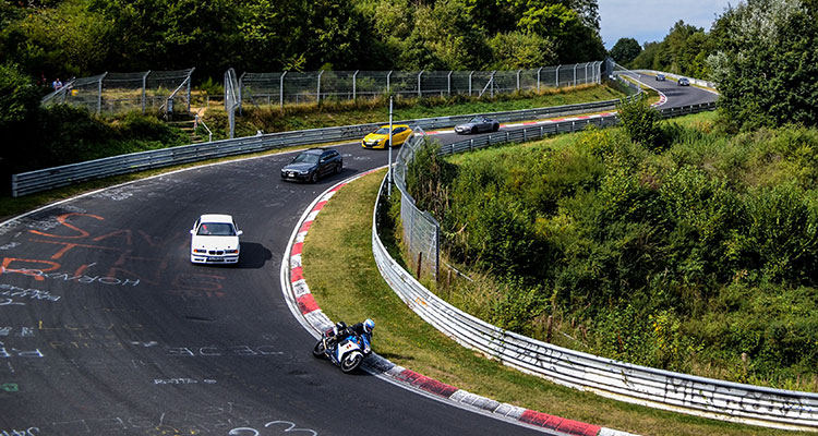 Nürburgring Nordschleife in Adenau, Germany