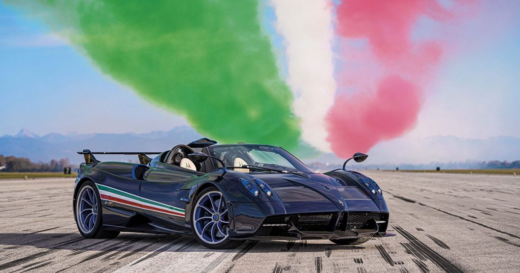 Pagani Huayra Tricolore Hypercar