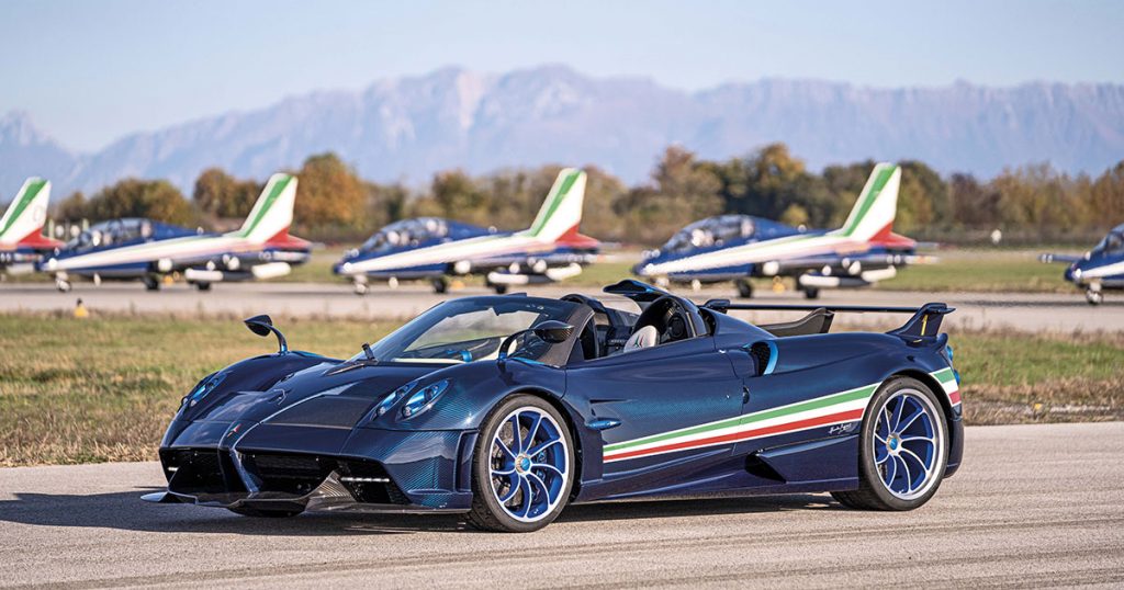 Pagani Huayra Tricolore Hypercar