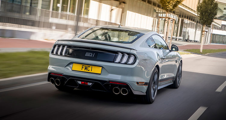 Track-ready Ford Mustang Mach 1