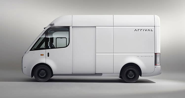 arrival electric panel van