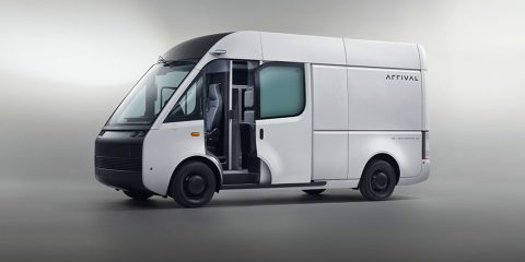 arrival electric panel van