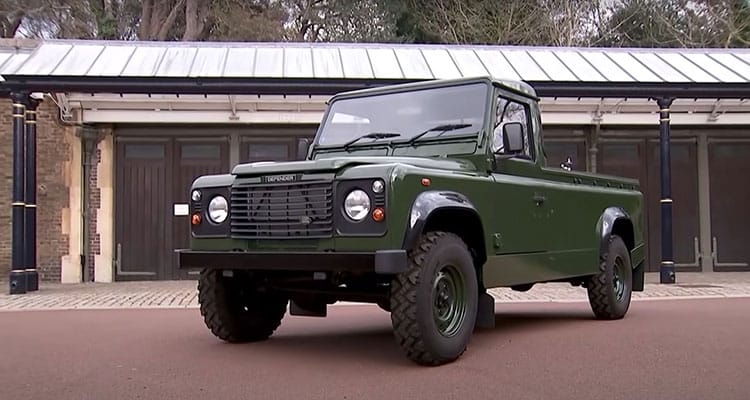 Prince Philip, the Duke of Edinburgh’s Custom Funeral Land Rover