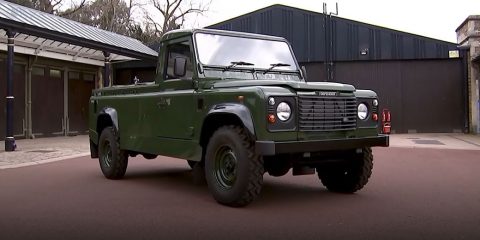 Prince Philip, the Duke of Edinburgh’s Custom Funeral Land Rover