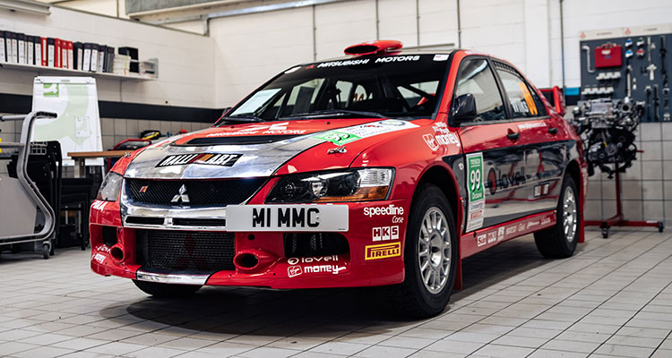 Evo IX Works Rally sold for £61,700