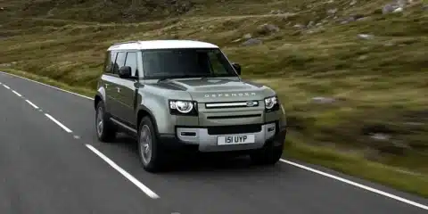 Land Rover Defender Hydrogen Fuel Cell Prototype Testing