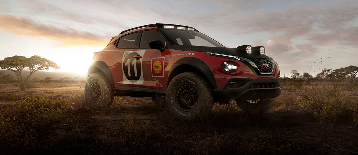 JUKE Rally Heritage Concept