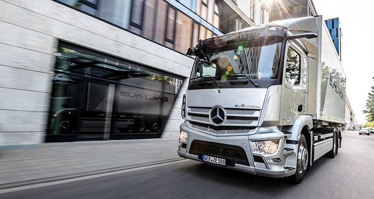 Mercedes-Benz eActros Electric Lorry