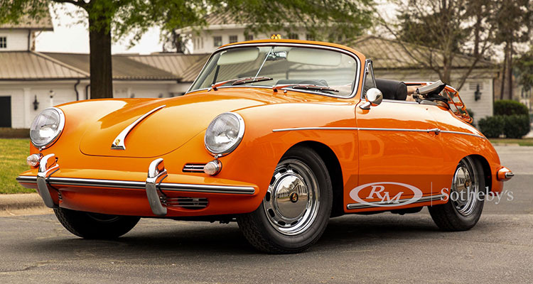 Porsche 356 C Cabriolet Goes to Auction 