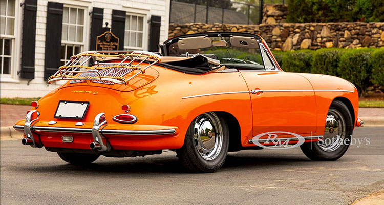 Porsche 356 C Cabriolet Goes to Auction