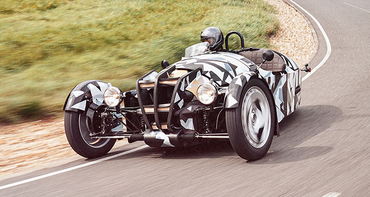 Morgan's 3 Wheeler Returns With A Bang