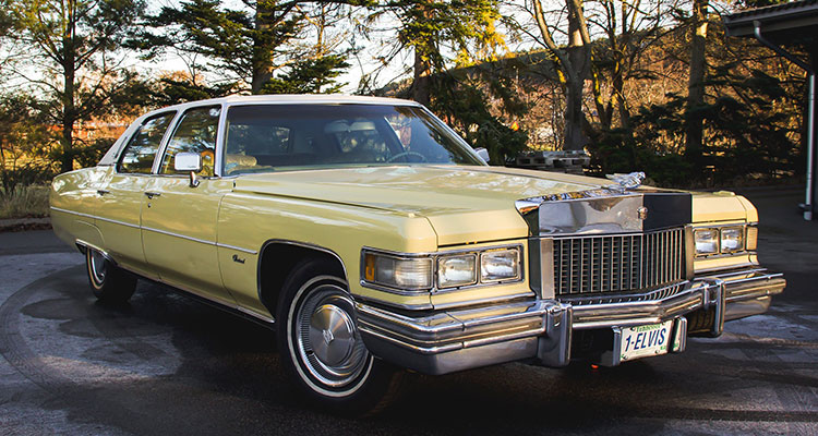 Elvis’ 1975 V8 Cadillac Goes To Auction