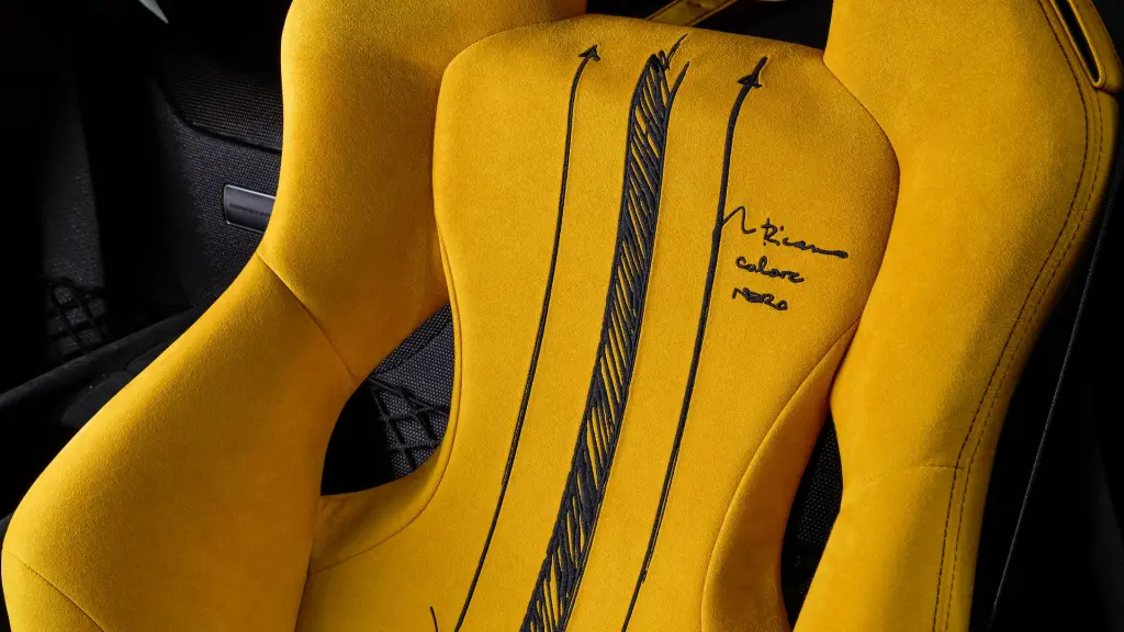 Ferrari 812 Competizione signed seats