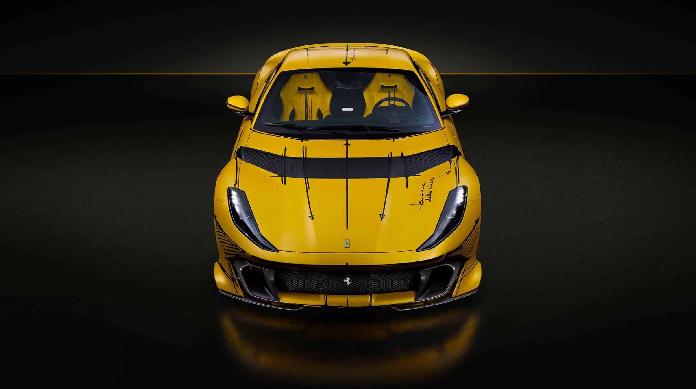 One-off Ferrari 812 Competizione customised by Tailor Made