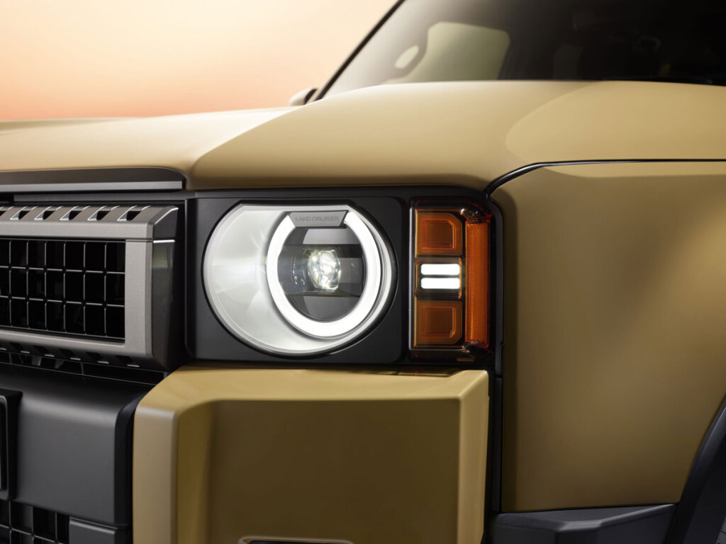 only 3000 2024 Land Cruisers will feature the retro roiund headlamp