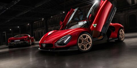 limited Edition Alfa Romeo 33 Stradale Mid-Engined Supercar